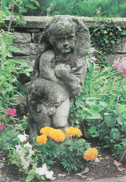 Den Winter darstellenden Putto (Foto Curtius)
